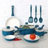 Ceramic Aluminum 12 Pieces Cookware Set Corsair Nonstick