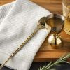 Thyme & Table Stainless Steel Gold Cocktail Stirrer Spoon