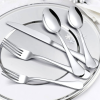 20 Piece Silverware Set, Stainless Steel Flatware Set, Mirror Polished Cutlery Utensil Set Include Knife Fork Spoon Service for 4